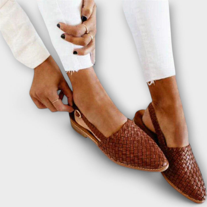 Tera - Woven Elegance Loafers