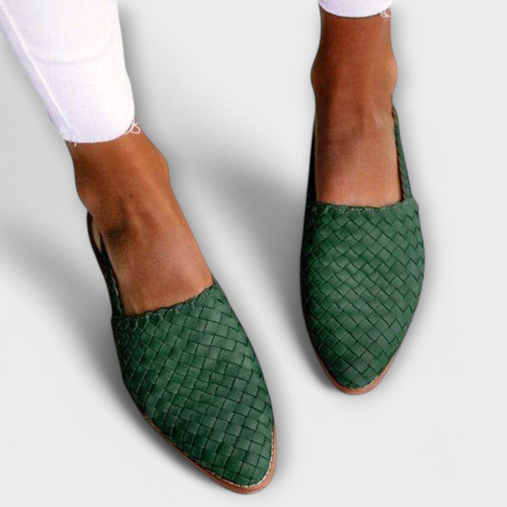 Tera - Woven Elegance Loafers