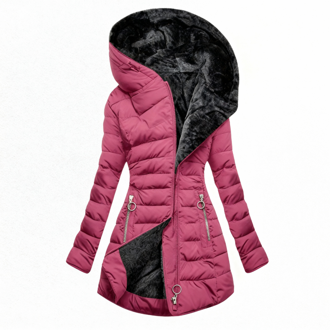 Alessina™ | Waterproof Padded Hooded Coat