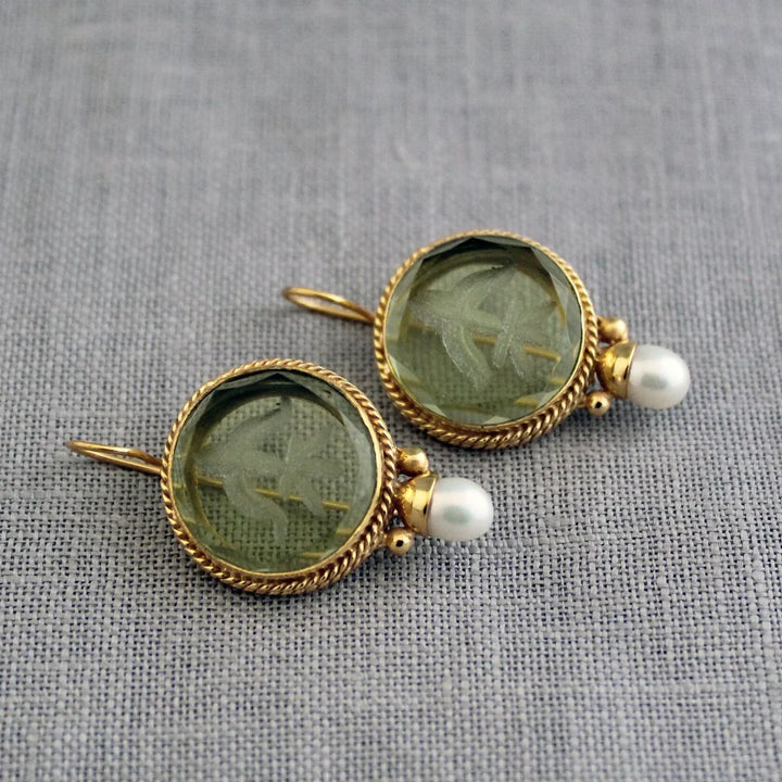 Celestina - Enchanted Leaf Earrings