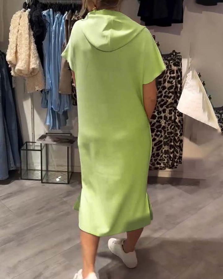 Bridget - Casual Hoodie Dress