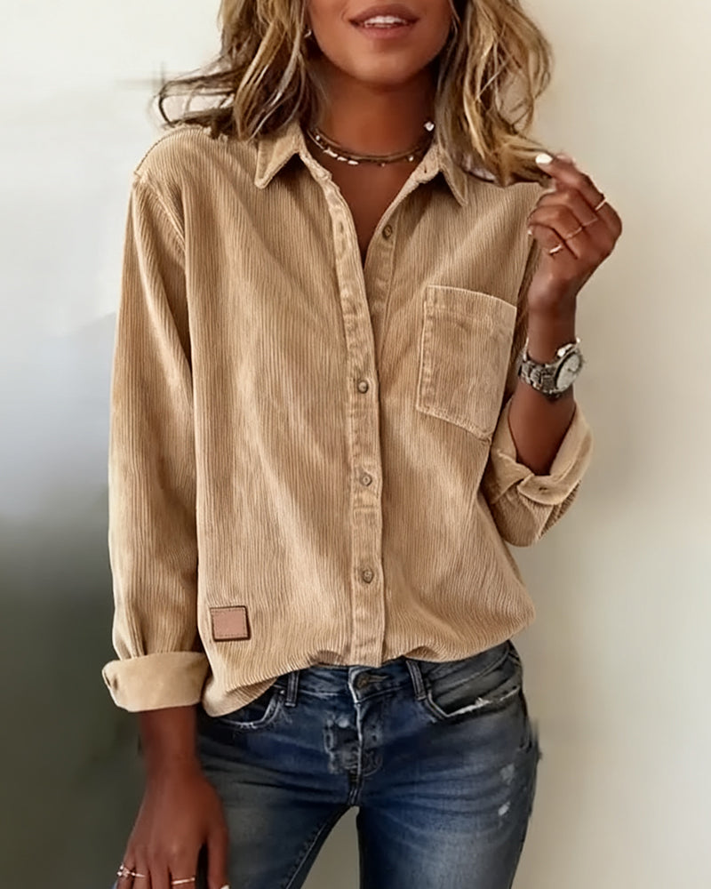 Herra - Relaxed Button Long Sleeve