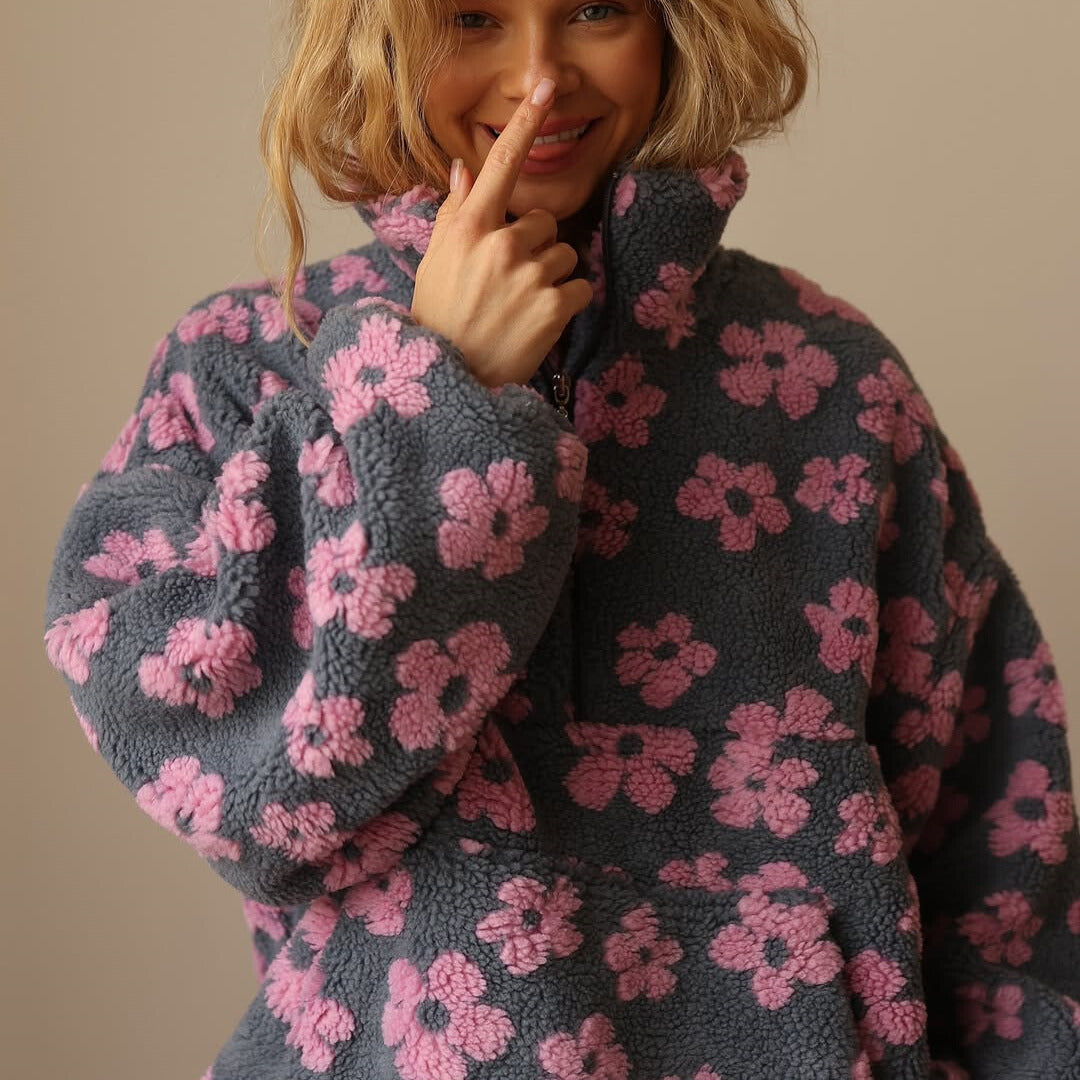 Rylie - Cozy Floral Sweater