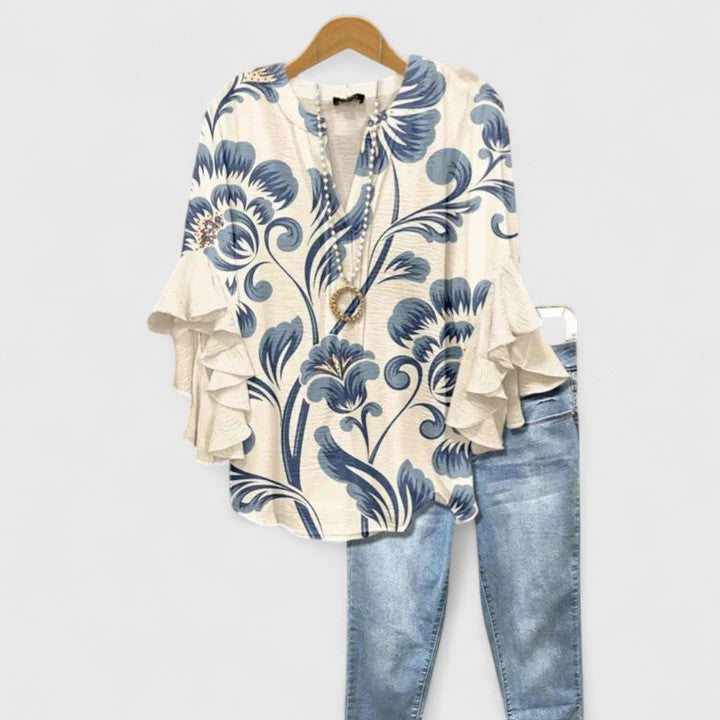Saryphiah | Comfortable 3D Printed Blouse