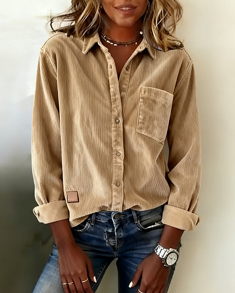 Herra - Relaxed Button Long Sleeve