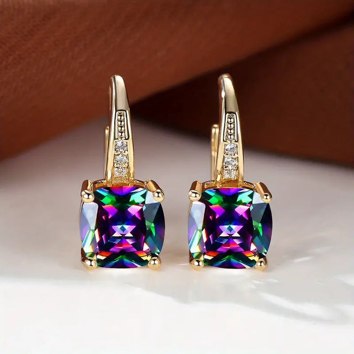Evelienne - Midnight Ember Earrings