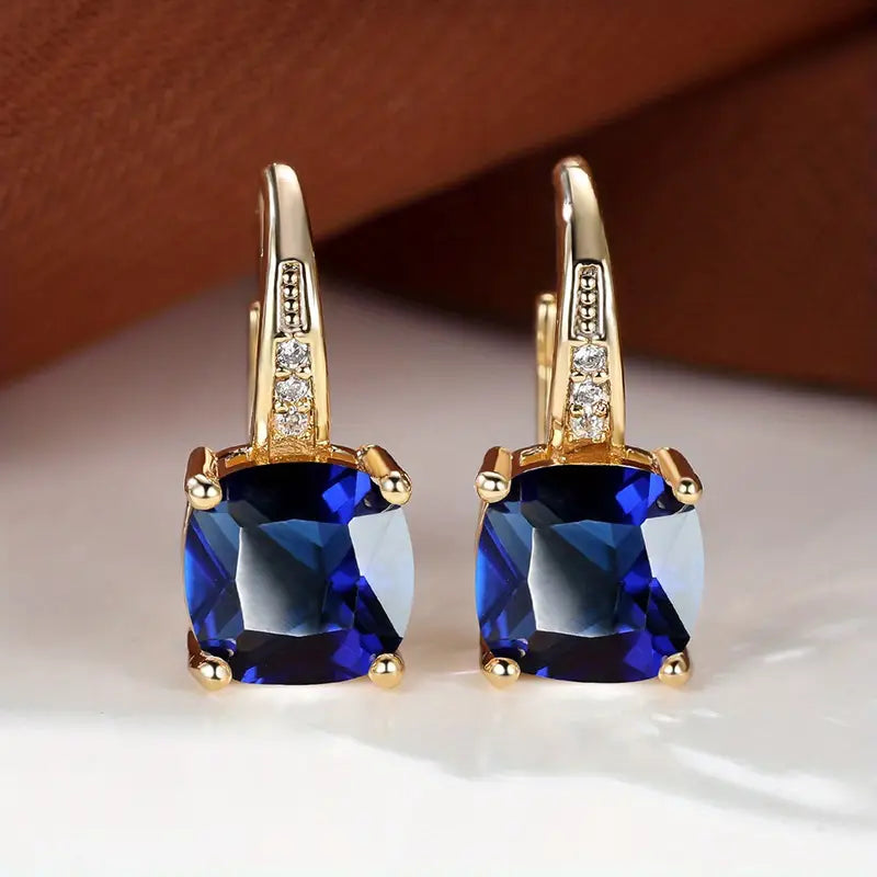 Evelienne - Midnight Ember Earrings