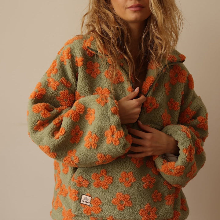 Rylie - Cozy Floral Sweater