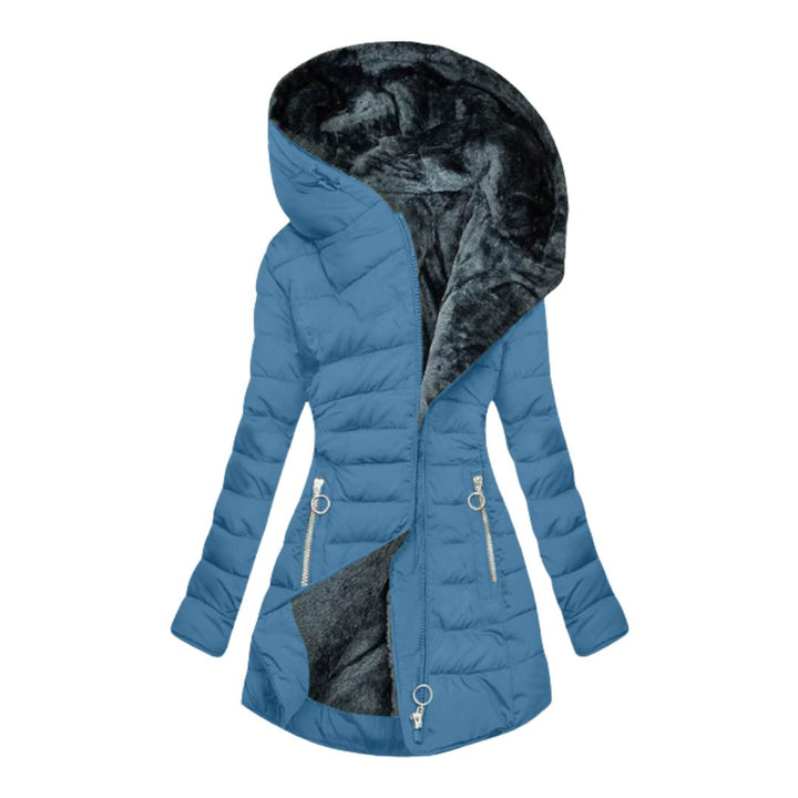 Alessina Waterproof Hooded Puffer Coat