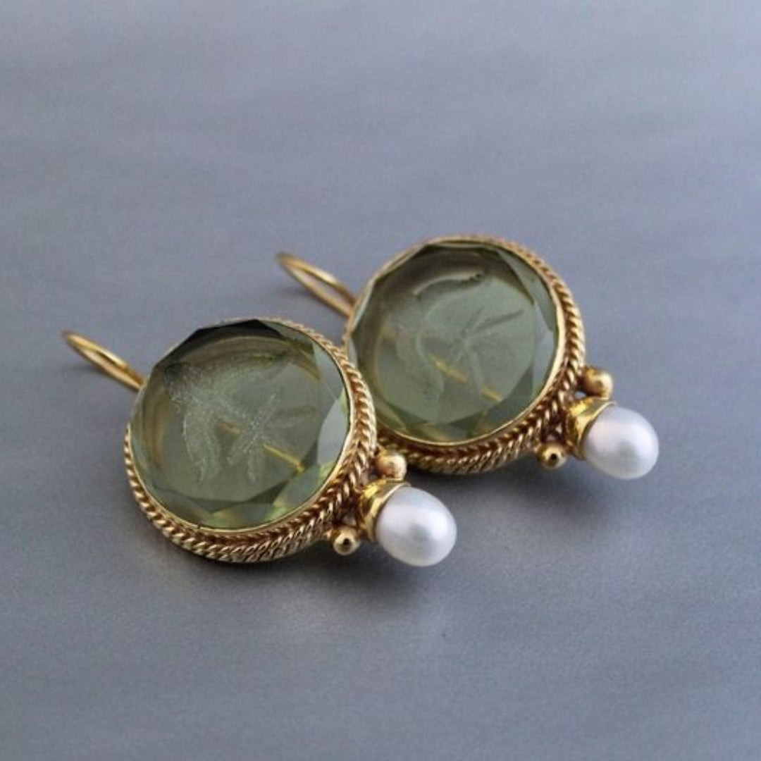 Celestina - Enchanted Leaf Earrings