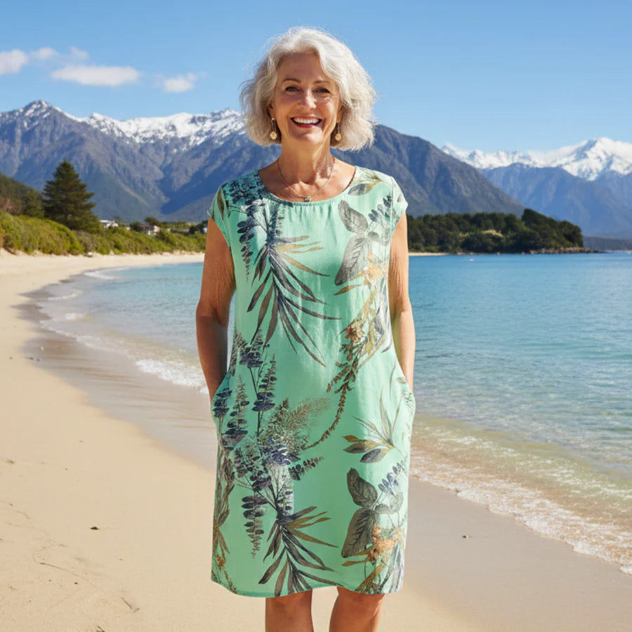 YSELLA - Casual Printed Dress