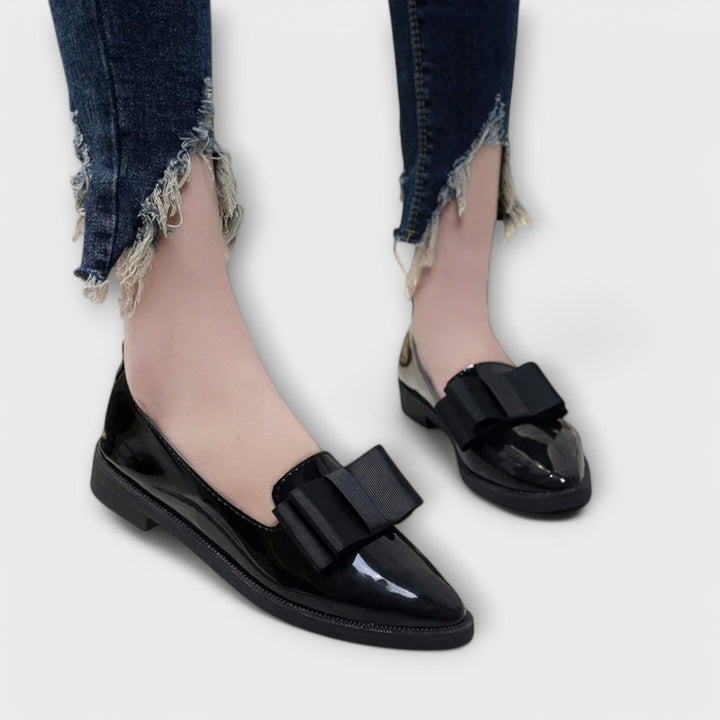 Velissa - Elegant Bow Loafers
