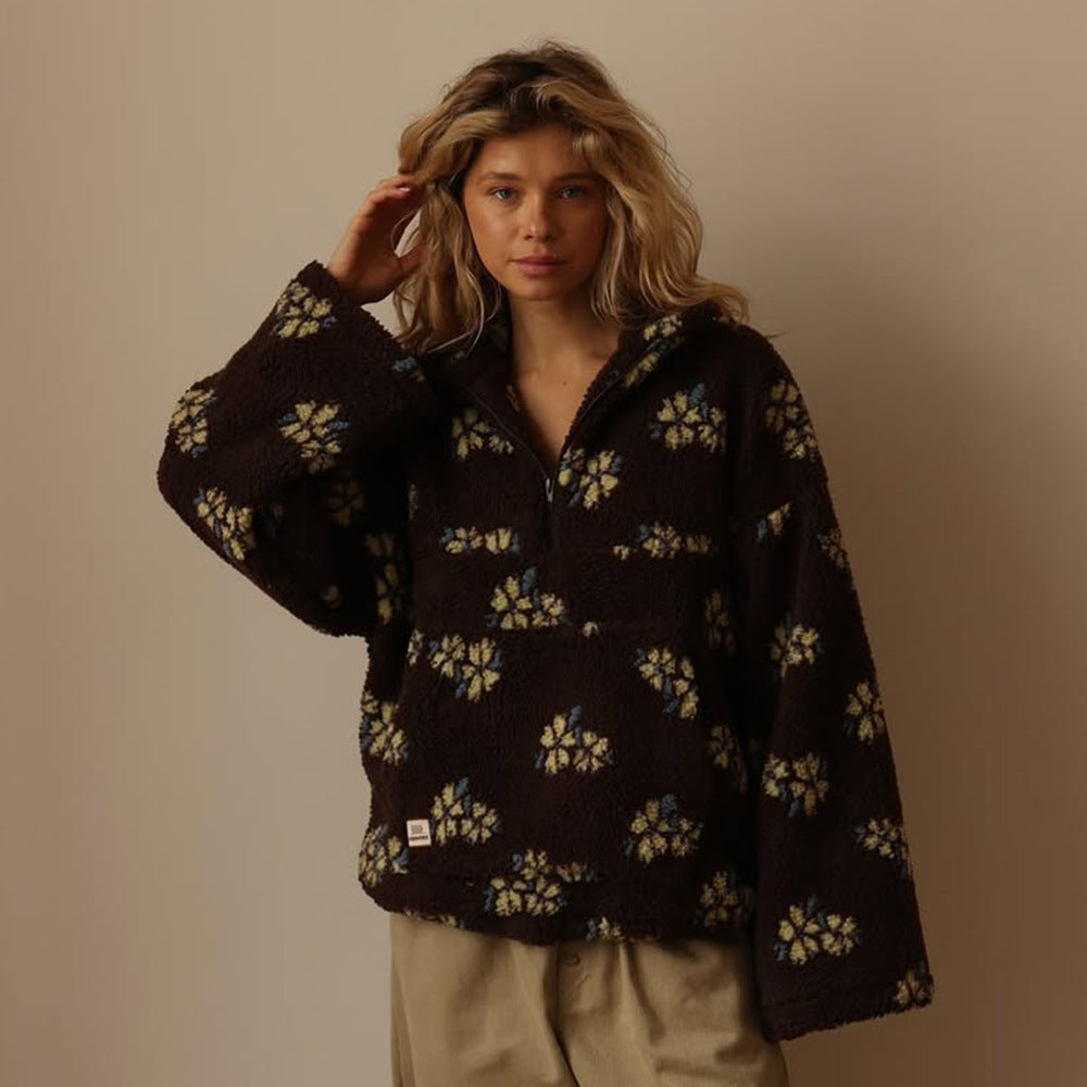 Rylie - Cozy Floral Sweater