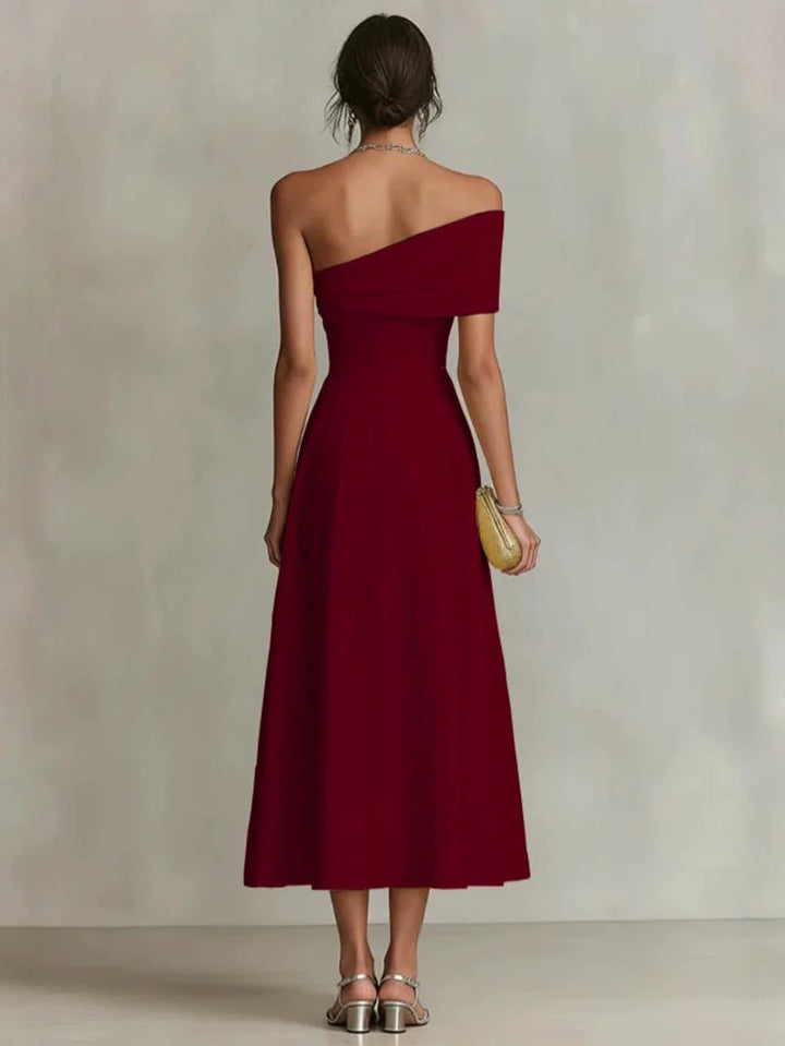 Wenda | One-Shoulder Maxi Dress