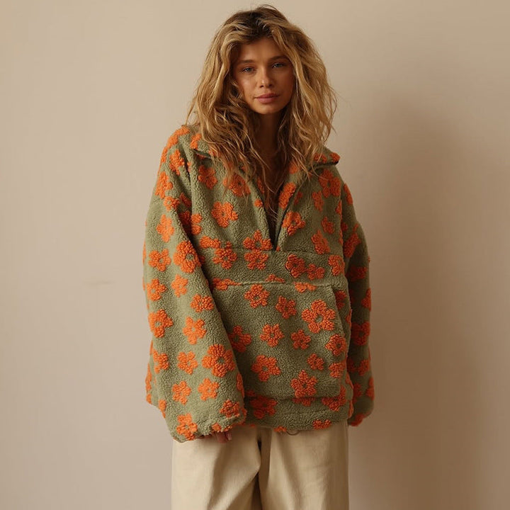 Rylie - Cozy Floral Sweater