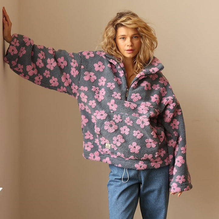 Rylie - Cozy Floral Sweater
