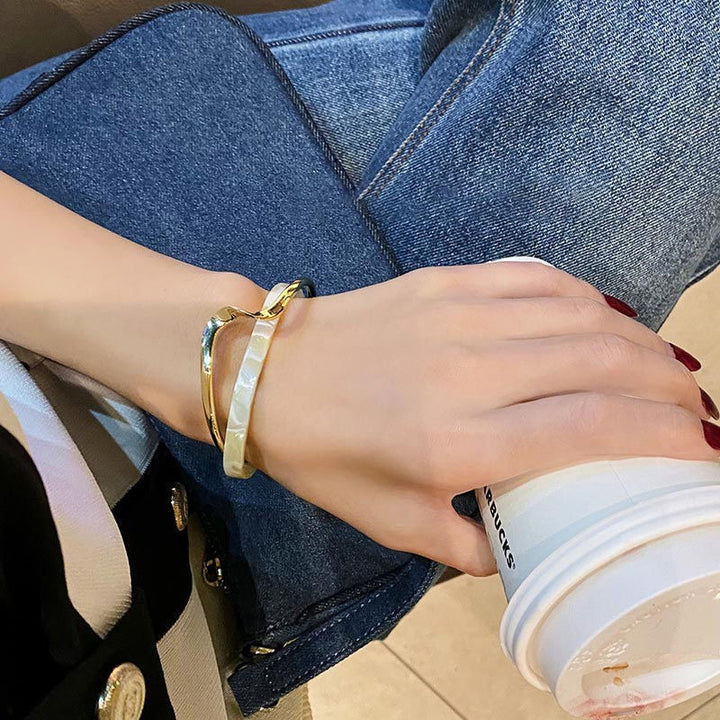 Almie - Twist Cuff Bracelet