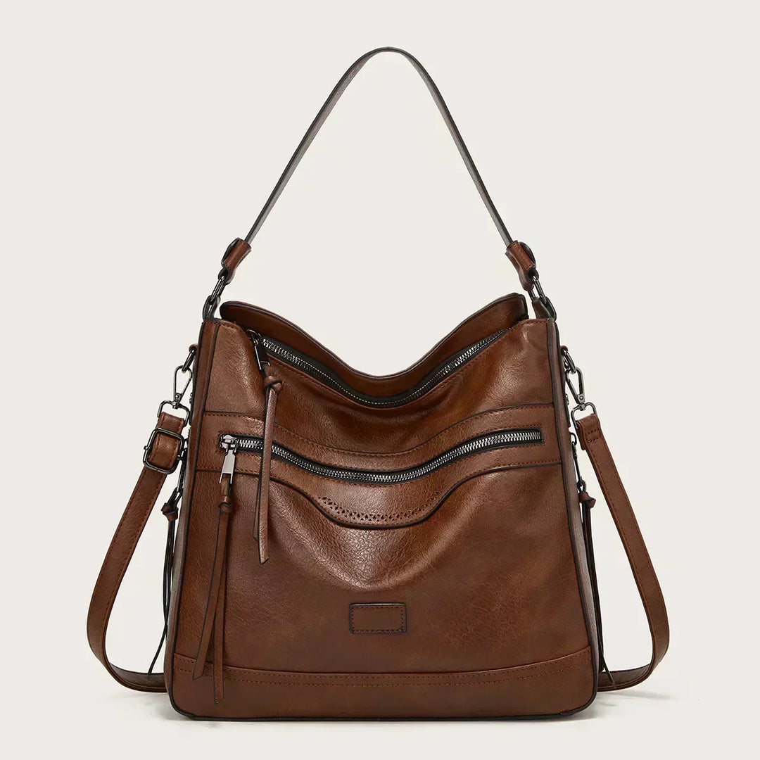 Renata - Vintage Multi-Zip Bag