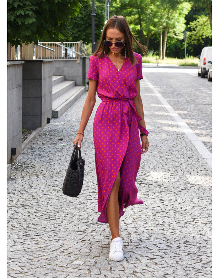 Leanne - Elegant Tummy Covering Dress