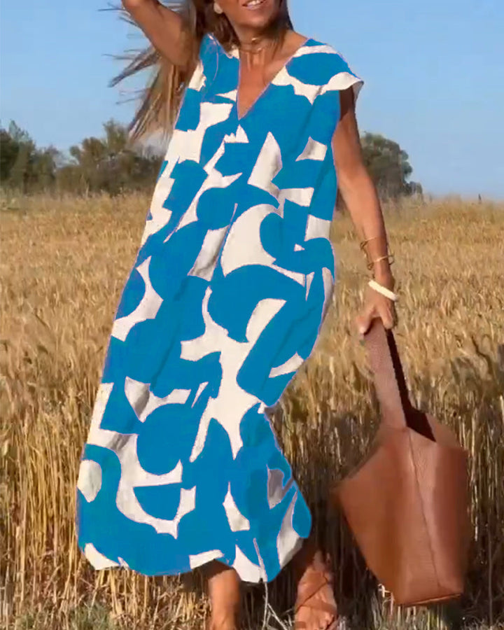 Kendall - Relaxed Abstract Dress