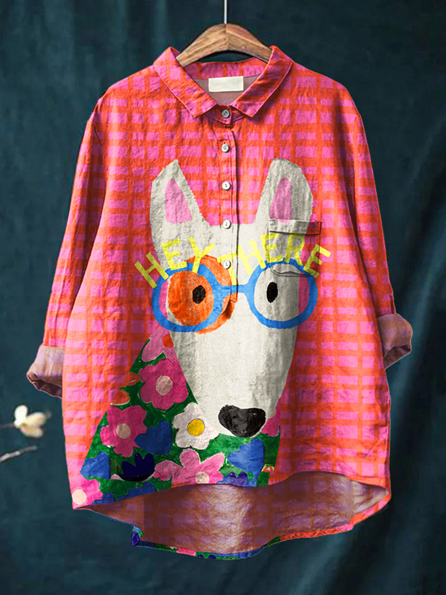 Zoey - Playful Print Blouse