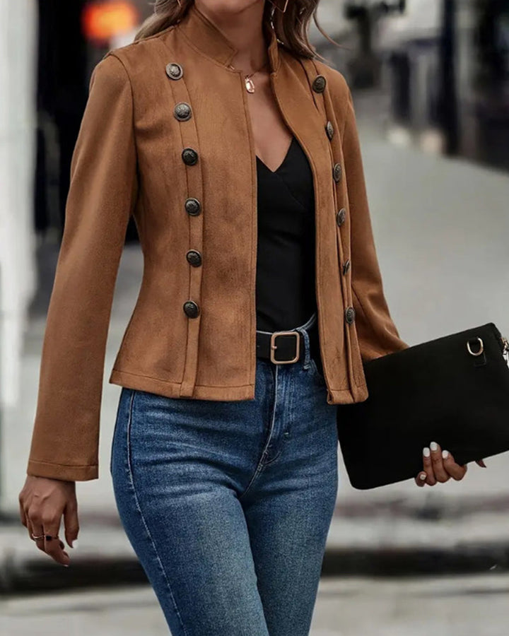 Judie – Tailored Button Jacket