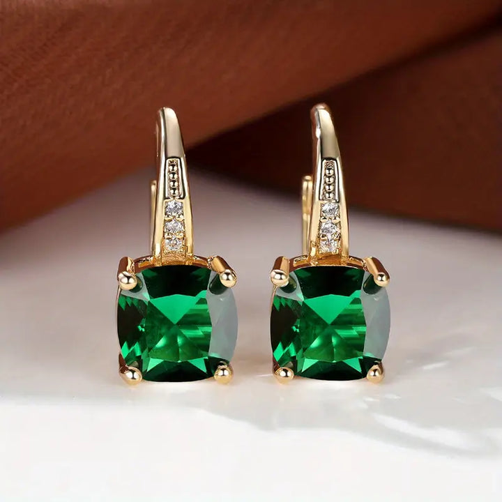Evelienne - Midnight Ember Earrings