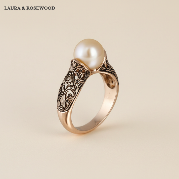 Marcelline - Classic Pearl Ring