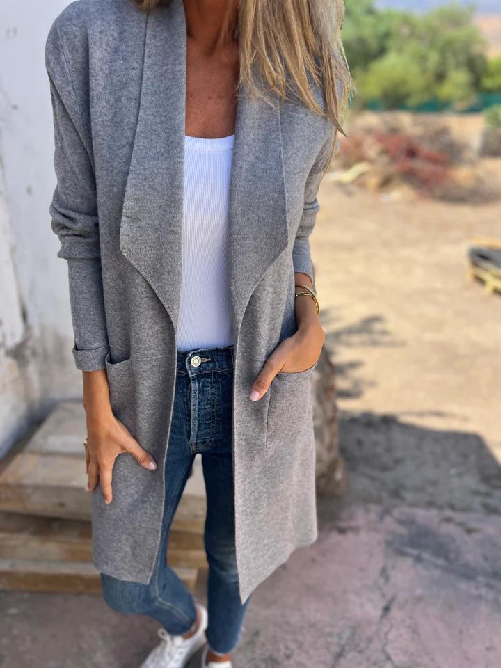 Adalise - Elegant Longline Cardigan