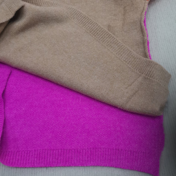 Nova | Color Block Knit Sweater