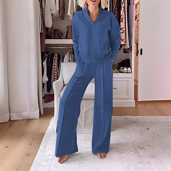 Allia - Wide-Leg Lounge Set