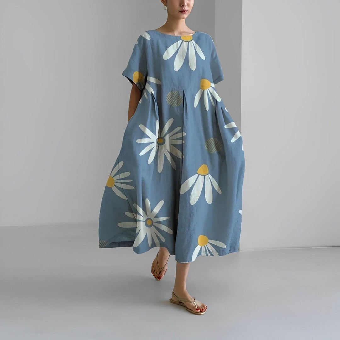Floria - Vibrant Floral Dress